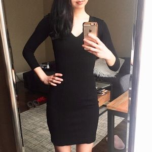 V neck LBD💜🖤 by French Connection